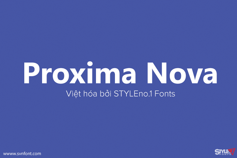 proxima nova font for mac free